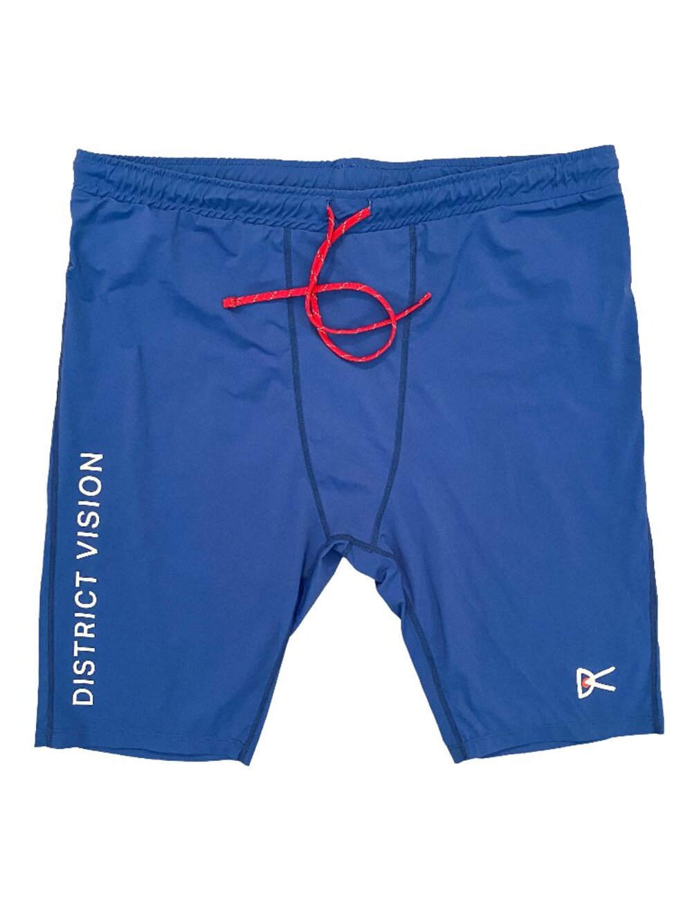 District Vision TomTom 9" Half Tights Ocean Blue Men's Extra Large XL Run Short